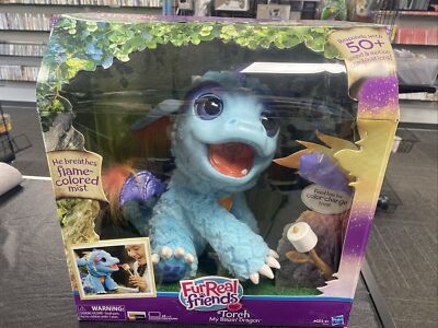 New Fur Real Friends Torch My Blazin' Dragon Pet Toy Interactive Play  Hasbro