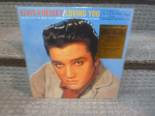 ELVIS PRESLEY LP LOVING YOU SEALED YELLOW MUSIC ON VINYL RECORD LTD ED #237/1500