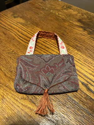 Hazel Village Tapestry Satchel For Dolls Retired Sold Out
