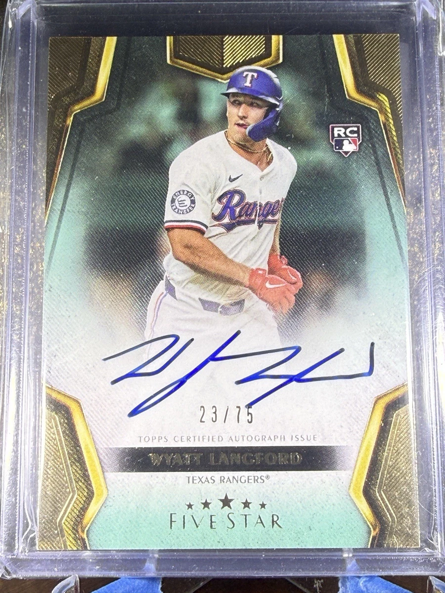2024 Topps Five Star - Wyatt Langford #FSA-WL for sale | eBay