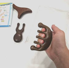 Wooden Gua Sha Scraping Board - Body Massage Guasha Therapy Tool Set