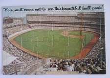 Vintage Los Angeles Dodger Stadium Jig Saw Puzzle 1960’s Souvenir