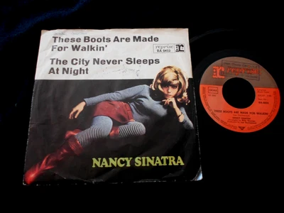 NANCY SINATRA/THESE BOOTS ARE MADE FOR WALKIN/REPRISE/GERMAN PRESS SP 7" - Photo 1/2