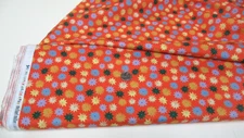 Michael Miller quilt-craft fabric POINTED DOTS orange 2 yds (dcx-12553) See Ya