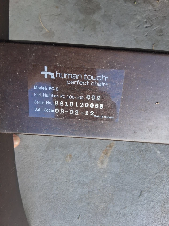Silla reclinable Human Touch PC-600 Foto 4 de 4
