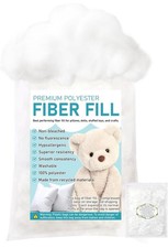 Polyester Fiber Fill 300g Stuffing for Pillows, Plush Toys Cushions New Sealed