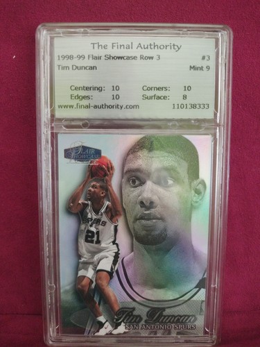 1998 Tim Duncan [Showcase Row 2] #3