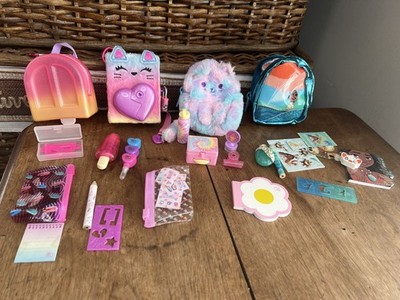 Real Littles Micro Mini Backpack Pink Popsicle, Cat, Moana, Book