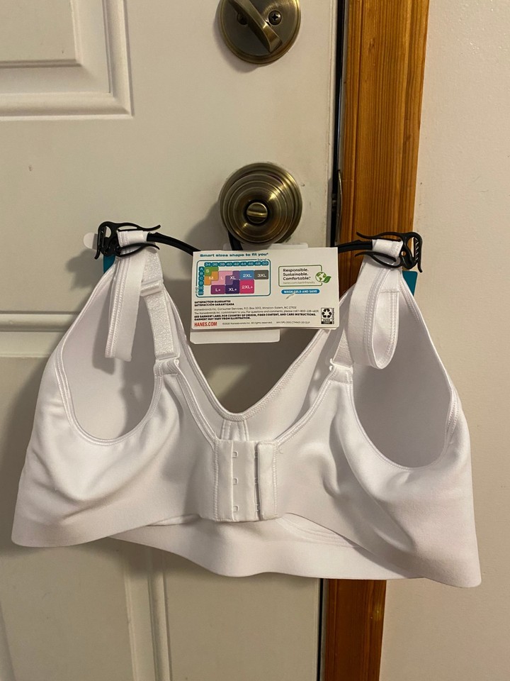 NEW WOMEN'S SIZE XXL+PLUS HANES SIGNATURE SMOOTH COMFORT WIRELESS T(01)