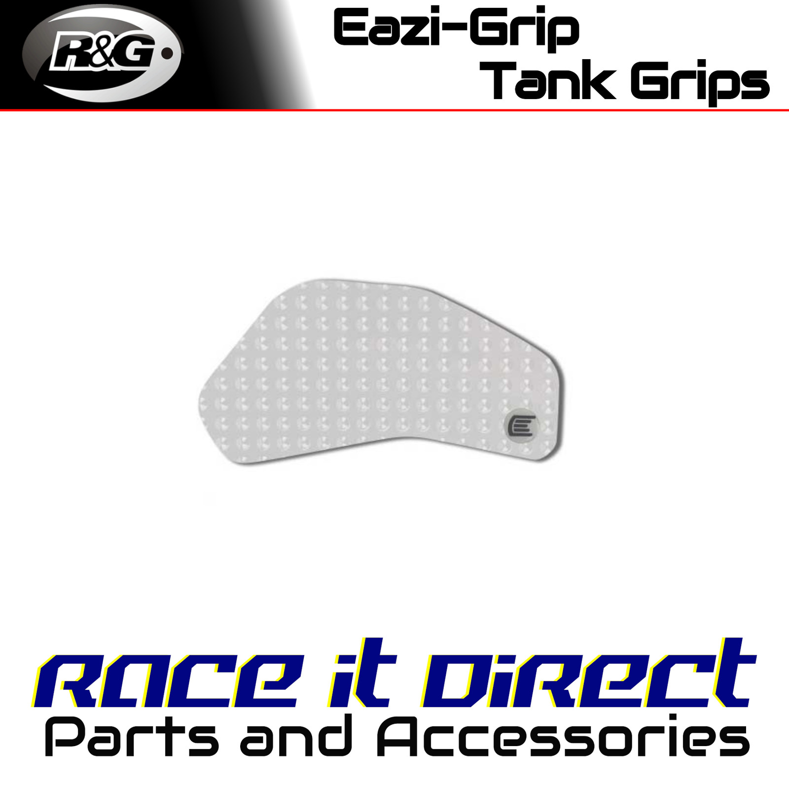 Eazi-Grip Tank Grips for KTM RC 390 2014-2021 EVO Clear Eazi-Grip
