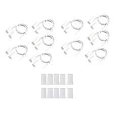 10 x RC-33 NC Wired Door Contact Sensor Alarm Magnet Reed Switch 7-17mm