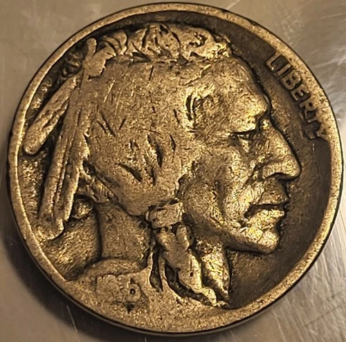 1916 5C Buffalo Nickel! Nice Condition Old US Coin!