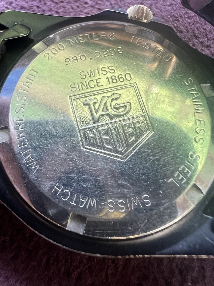 Tag Heuer Professional 200 Meters Men Watch 980.029B - Image 3 of 4