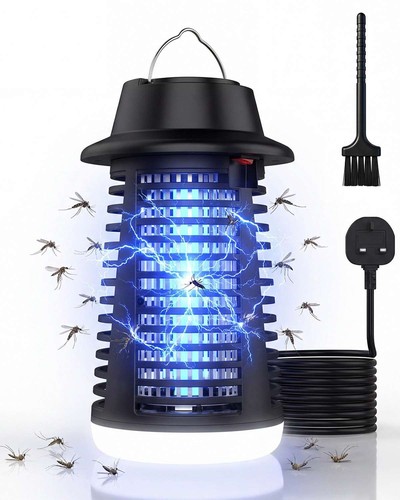 Mosquito Killer Lamp, Tower Bug Zapper Indoor, UV Insect Killer with 360°