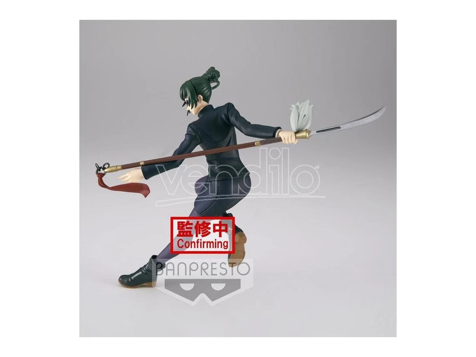 Jujustsu Kaisen Maki Zenin Figura 15cm Banpresto - Immagine 2 di 4