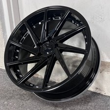 19 Glos Black Swirl Style Staggered Wheels Rims Fits Lexus Sc Sc300 Sc400 Sc430