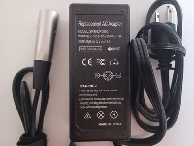 Replacement AC Power Adapter Model SK90B240060 24V