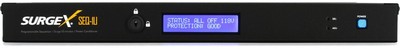 SurgeX SEQ-1U 8 Outlet Sequencing Surge Eliminator with Remote & Key Lock
