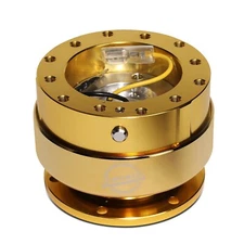 NRG SRK-200CG Universal Chrome Gold Gen 2.0 Steering Wheel Quick Release Adapter