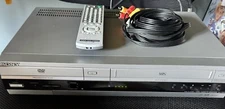 VINTAGE Sony SLV-D261P DVD VCR Combo Hi-Fi Stereo + Remote Tested WORKING