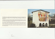 Schweizer Post - Faltblatt " Weihnachtsgrüße 1982 "