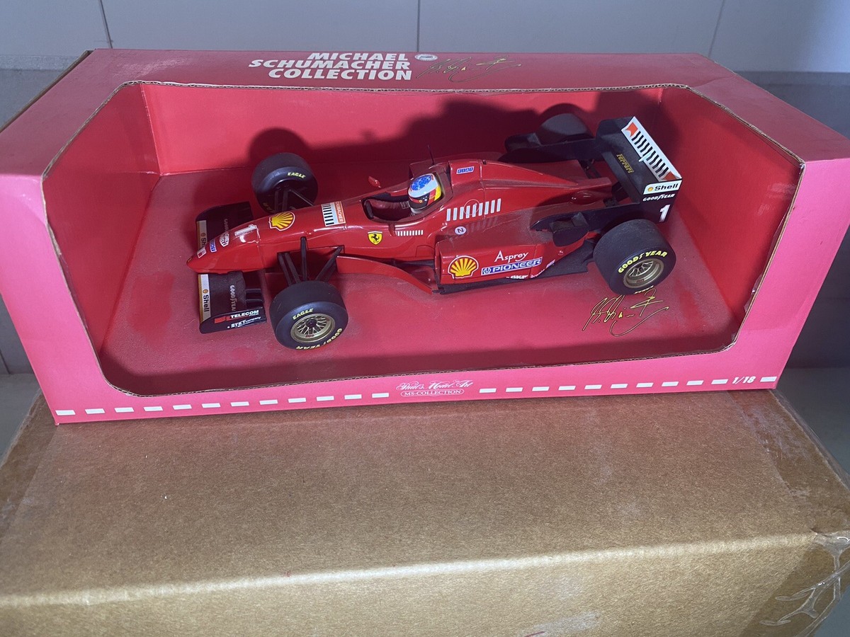 Miniature F1 Ferrari F310/2 M.Schumacher 1996 1/18 MINICHAMPS – NEUF Sous Boîte