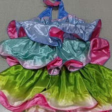 Gradient Blue Dress with Wings