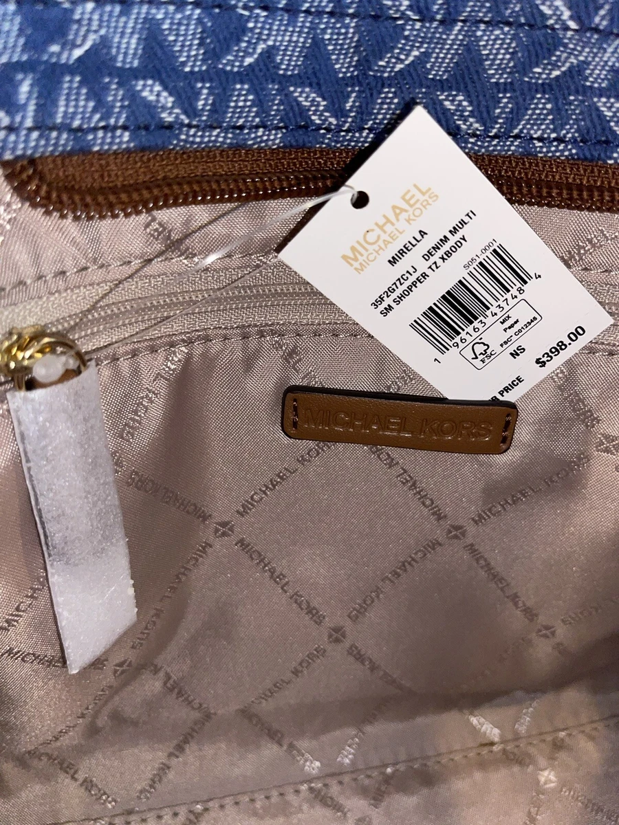 マイケルコース♡MIRELLA SMALL SHOPPER XBODY デニム 開店記念セール