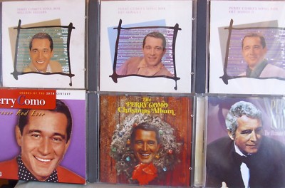 Perry Como- 8-CD-Sammlung (incl.3 Japan-CDs Dear Mr.C)+ 2 Bonus-CDs- lesen!