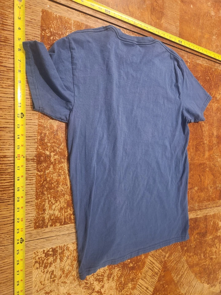 Volcom modern fit blue t-shirt men's sz Medium #S21 - Image 3 of 3