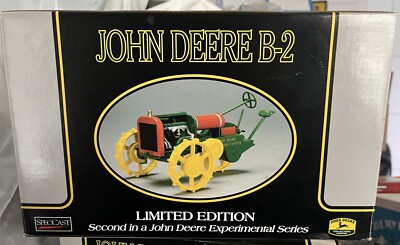 SpecCast John Deere B-2 Resin Farm Tractor Experimental  1/16 NIB 1of 1250