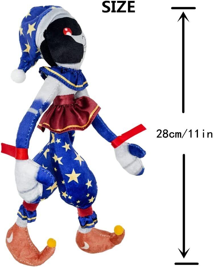 FNAF Sundrop Moondrop Plush, FNAF Security Breach Clown Figure, Five Nights  At Game 2Pcs 11in Sundrop Moondrop Plushies Toy for Kids and Game Fans Gift  (Sun&Moon 2pcs) : : Jouets