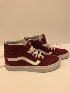 vans off the wall red