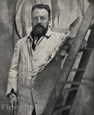 1913/66 Vintage HENRI MATISSE Artist France ALVIN LANGDON COBURN Photo Art 11x14