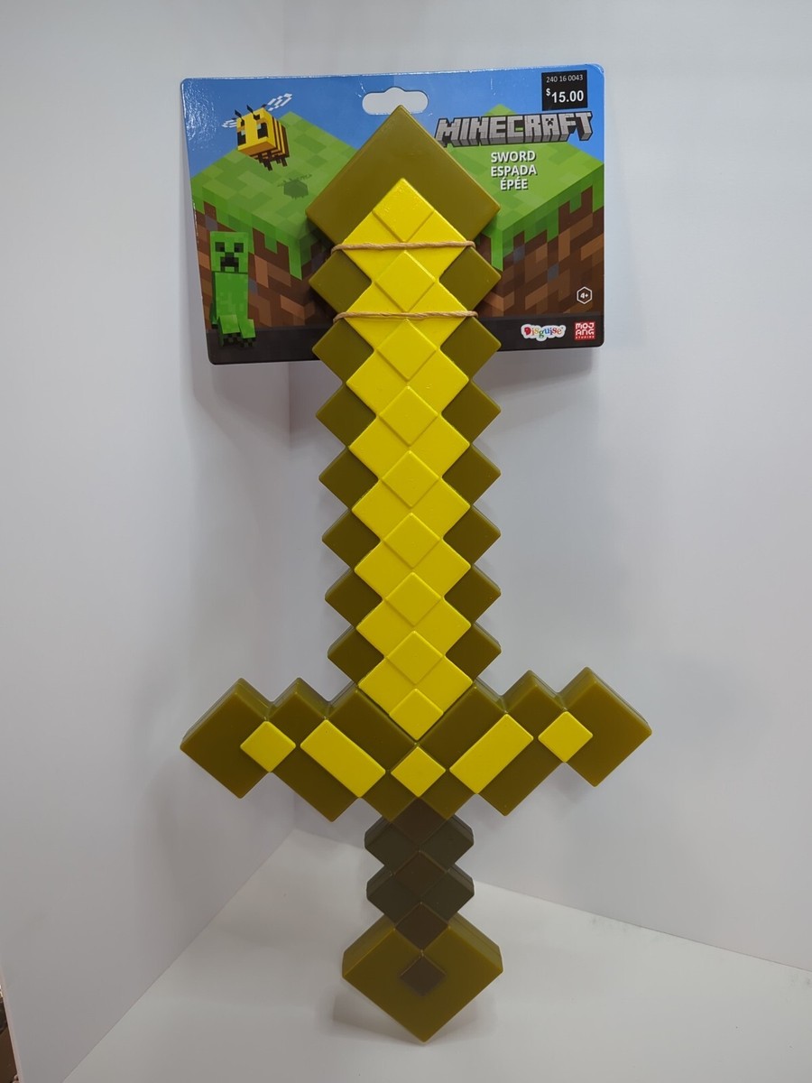 Papercraft Gold Riel Minecraft Gold Sword Papercraft