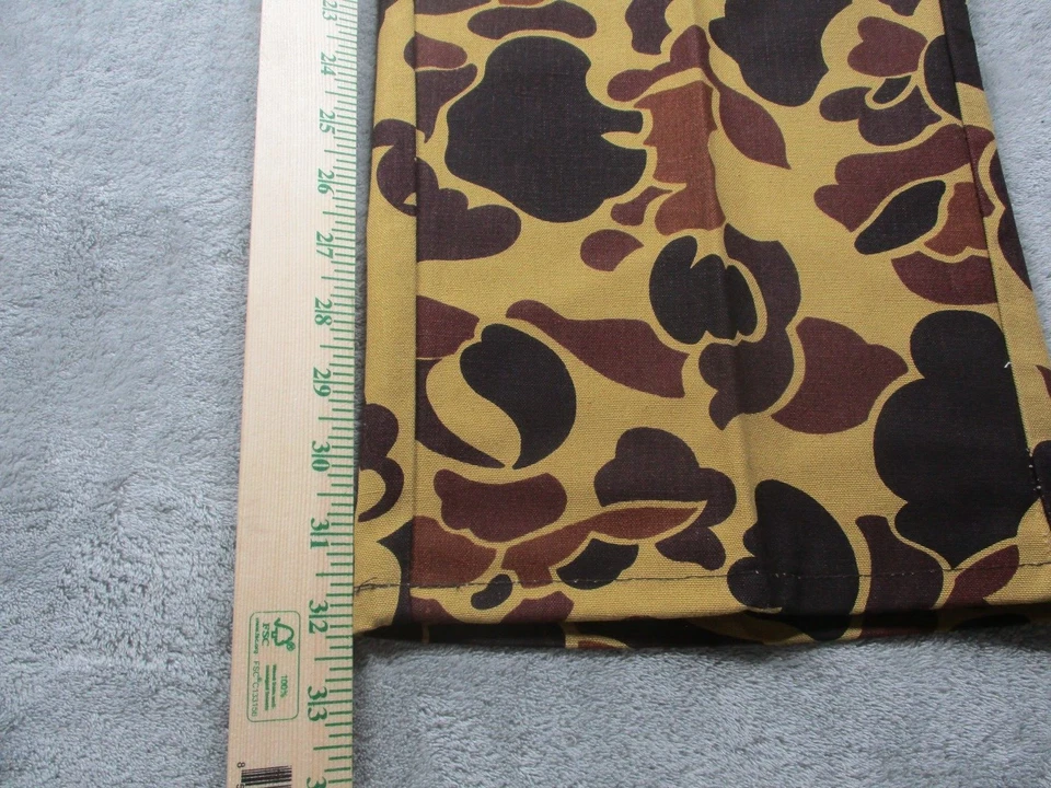 Vintage Red Head Bone Dry Rubberized Hunting Pants Mens 38x32 Duck Camo USA NWT - Image 3 of 4