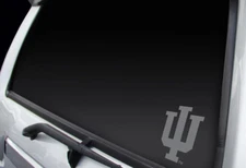 Indiana Hoosiers Window Graphic Decal NEW!! Chrome FREE SHIPPING!