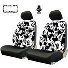 FOR Ford Disney Mickey Mouse Sideless Car Auto Seat Covers Accessories Set