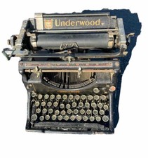 ANTIQUE Standard UNDERWOOD NO. 5 TYPEWRITER thumbnail