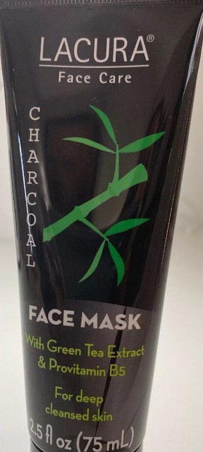 Lacura Charcoal Face Mask With Green Tea Extract Provitamin B5 Ebay