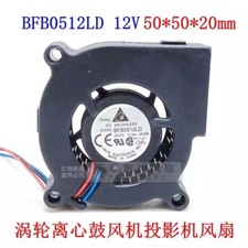Delta BFB0512LD 5020 DC12V 0.15A 3-Wire Turbo Cooling Fan