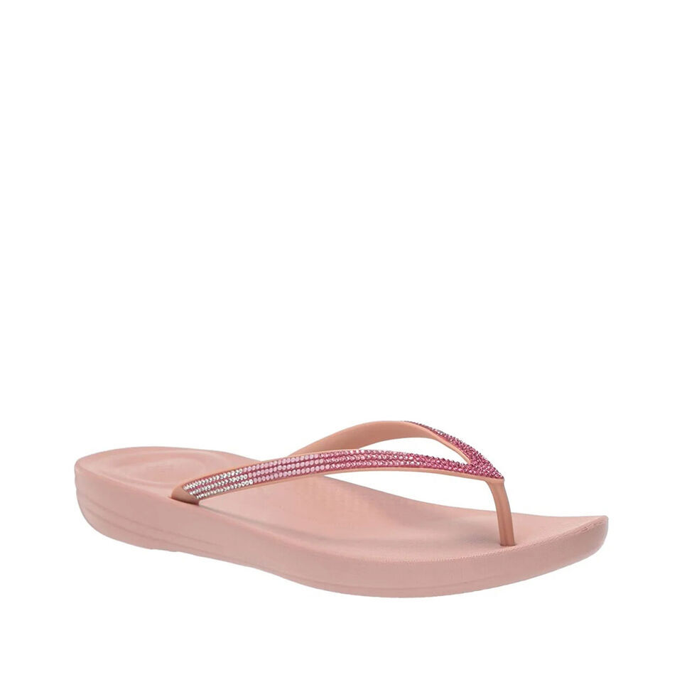 【Glowny】EVERYDAY G FLIPFLOP FitFlop Iqushion DG5-137 Flip Flop Sandals Women's Beige