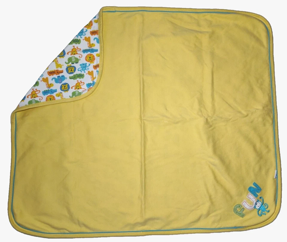 Manta Bebé Mono Divertida Amarilla Lamaze Algodón 25x29 Safari Selva Unisex Lovey Foto 2 de 4