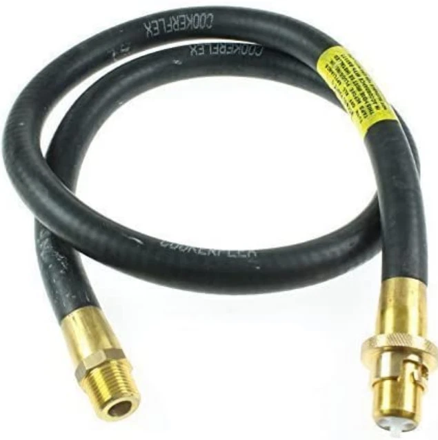 Universal Gas Cooker Hose Pipe With Bayonet Fitting 3/4 ft long x 1/2u0026#034;  Diameter | eBay