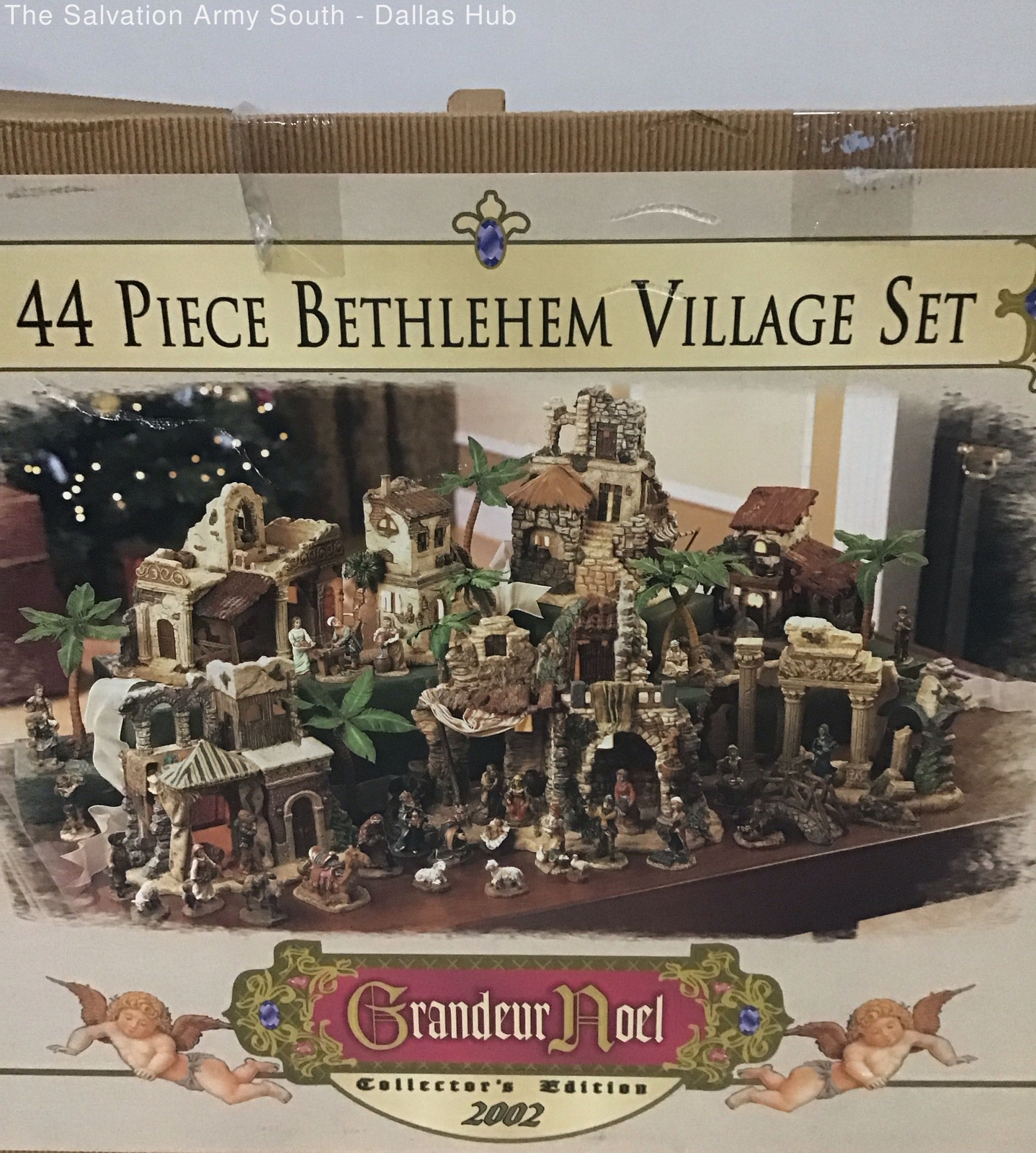 Grandeur Noel 44pc Bethlehem Village Nativity Set eBay