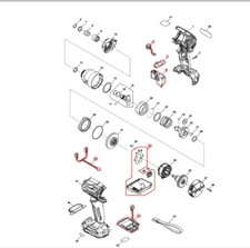 Makita Japan  TD001GZ Series repair  parts Replacement