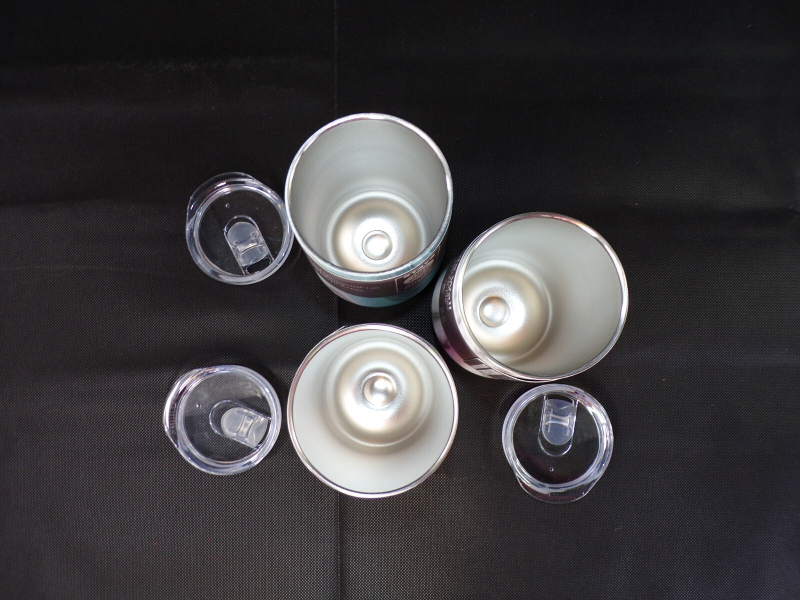 Lot of 3 Old East Main Co 16oz Stainless Steel Hot/Cold Tumbler NWOB READ