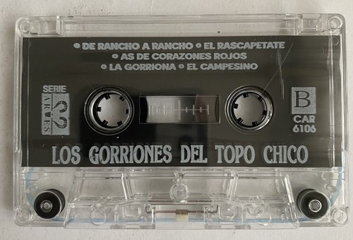 LOS GORRIONES DEL TOPO CHICO, -VENGAN SE A BAILAR- 1997 MEXICAN TAPE, NORTEÑO - Picture 4 of 4
