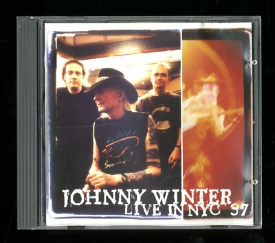 CD ★ JOHNNY WINTER - LIVE IN NYC 97 ★ ALBUM 9 TITRES - Photo 1/2