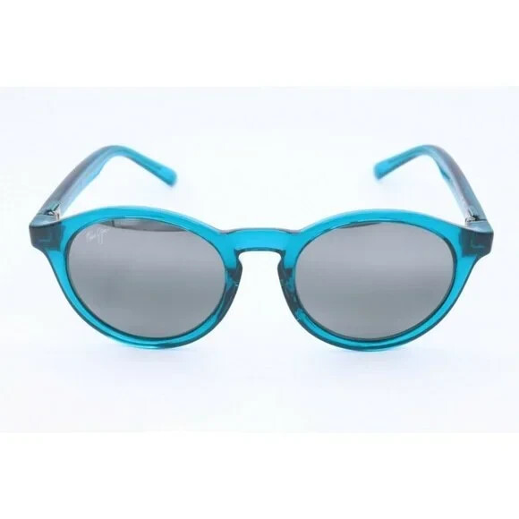 Maui Jim PINEAPPLE MJ784-2M Black Oval Sunglasses Blue polarized Lenses 50mm Maui Jim Pineapple MJ 784-2M Black Sunglasses Blue Polarized  main image 3